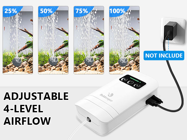 battery aquarium air pump