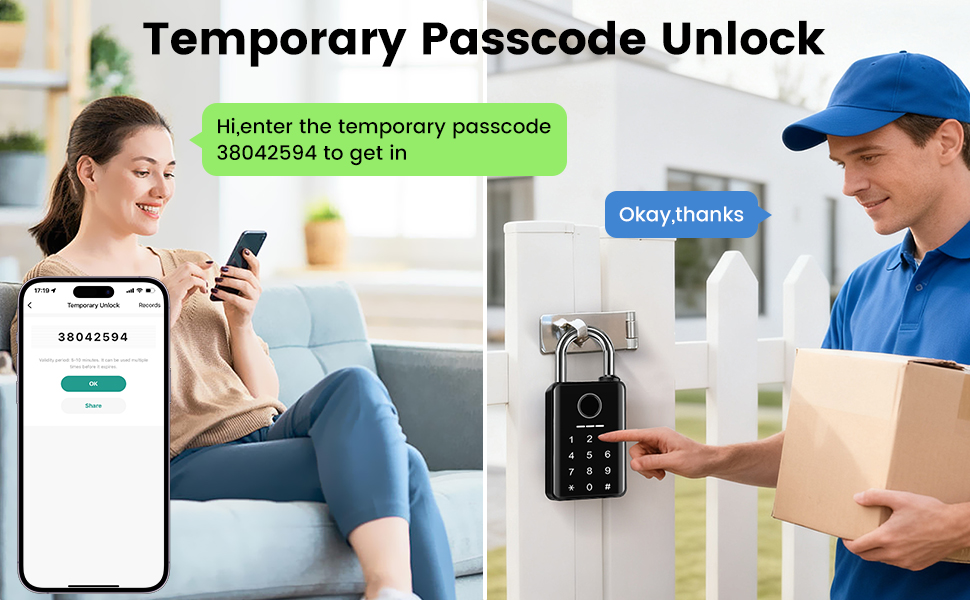 smart pad lock