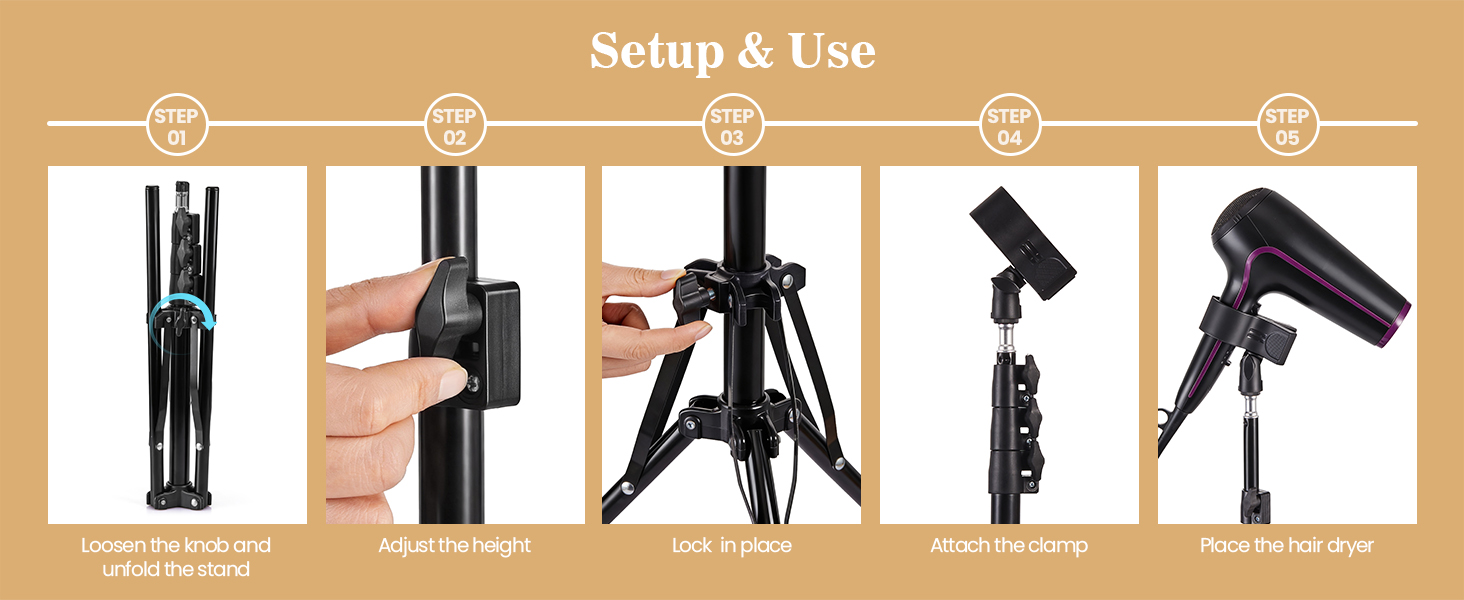 Hair Dryer Stand