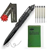 BellaVitas Military Tactical Pen, Emergency Glass Breaker Pen, Tactical EDC Pen, Multitool pen, T...