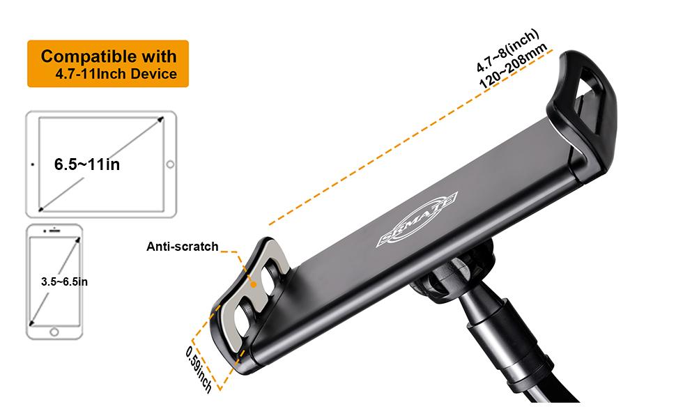 gooseneck clamp mount for ipad 