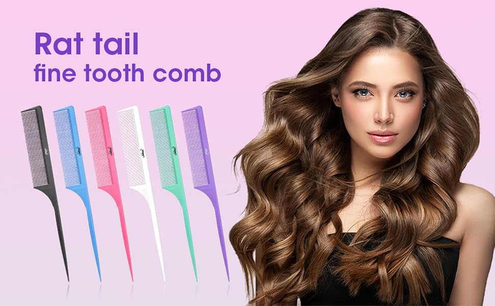 rat tail comb