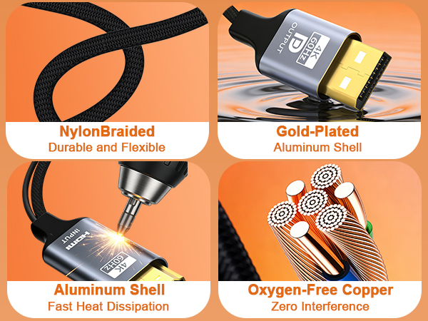 hdmi to displayport 4k 60hz