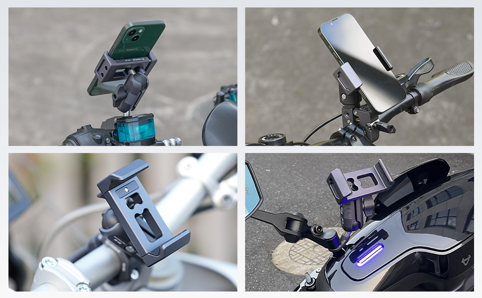 Phone Holder with 1" Ball Head Adapter
