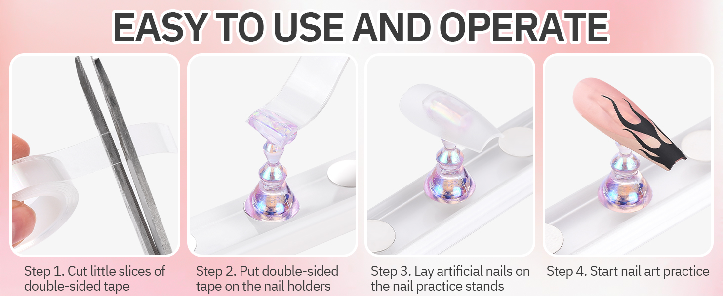 Nail art stand