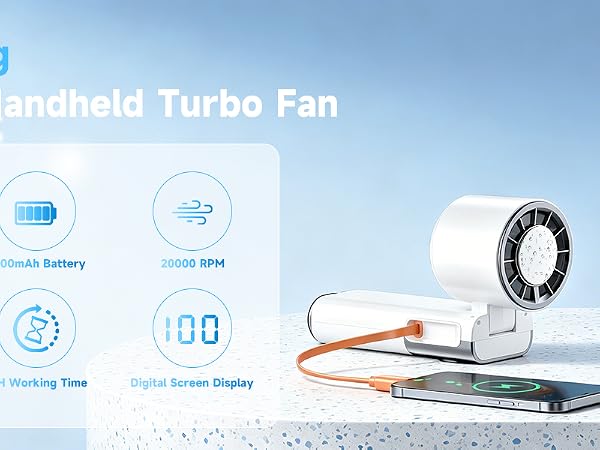 handheld turbo fan