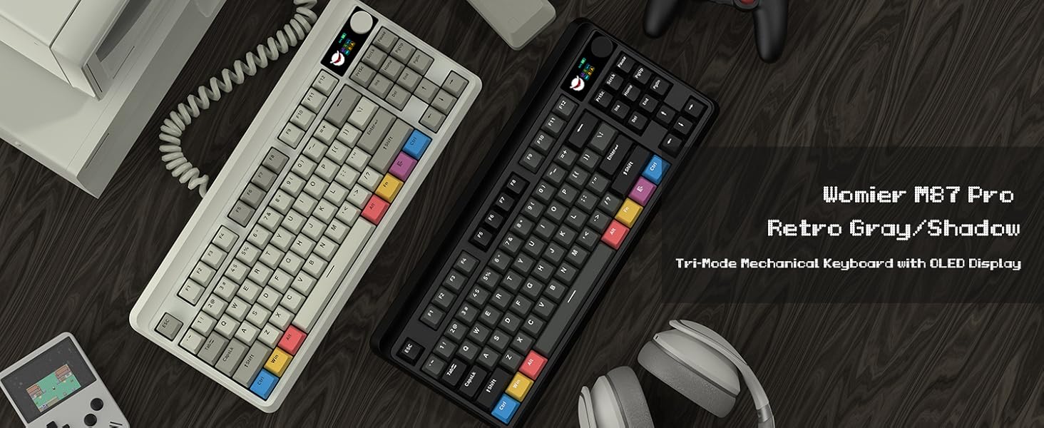 retro mechanical keyboard