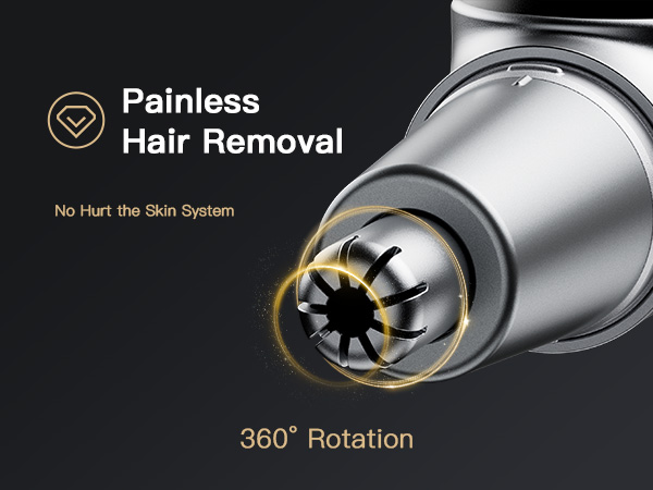 electric nose-hair trimmer for women