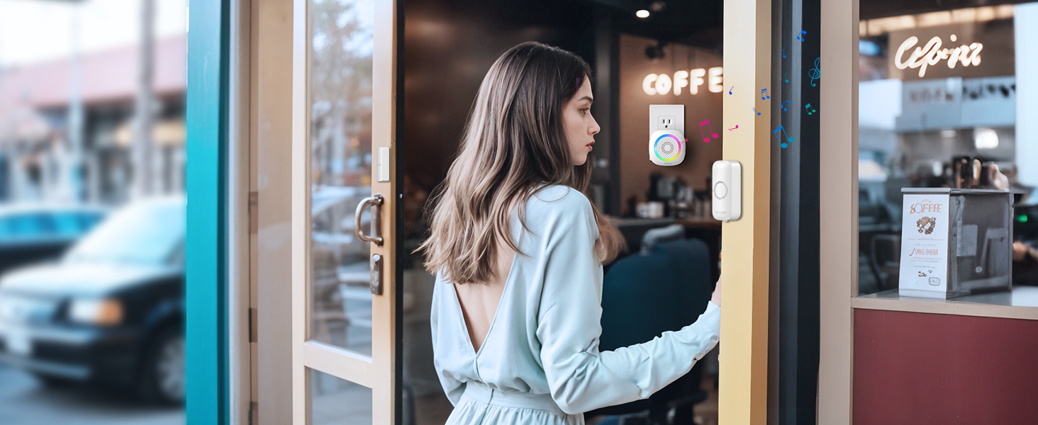 Wireless Door Chime Sensor Alarm