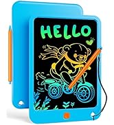 KOKODI LCD Writing Tablet for Kids, 10 Inch Colorful Toddler Doodle Board Drawing Tablet, Erasabl...