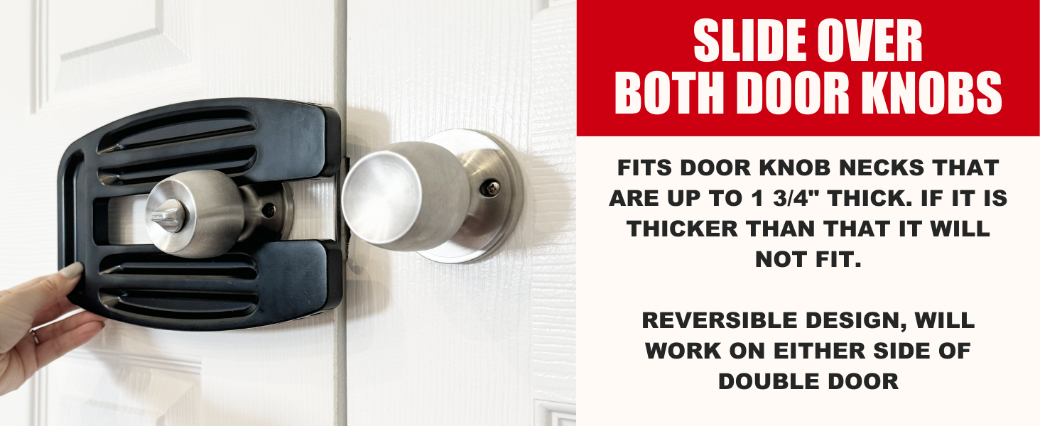 double door lock