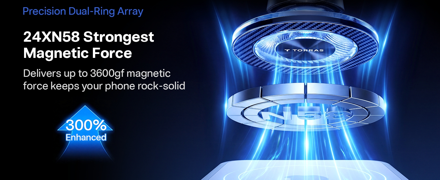 24XN58 Strongest Magnetic Force Keeps Your Phone Stable Magnetic Phone Holder