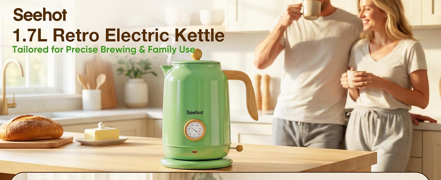 1.7L Retro Electric Kettle