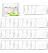 GAWBYET 50 PCS Mini Clear Makeup Bag,Small Clear Zipper Pouch Travel Bag for Toiletries Plastic C...