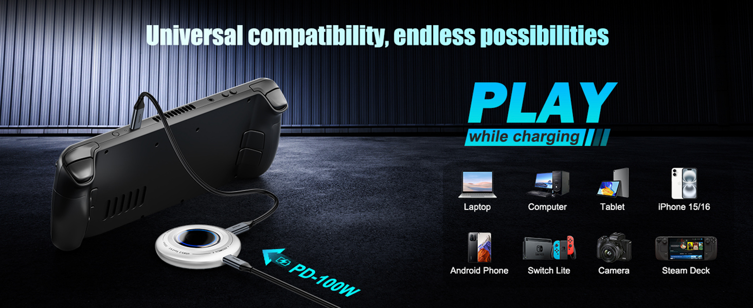 Portable External SSD with Magnetic