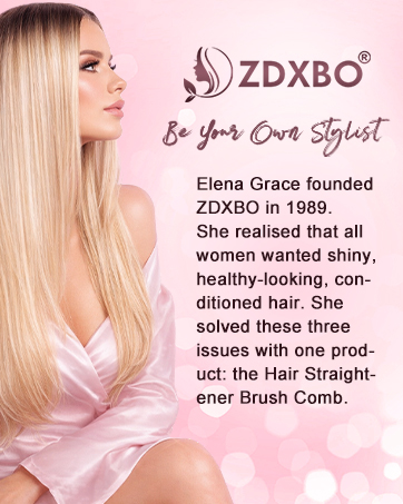 hair straightener brush