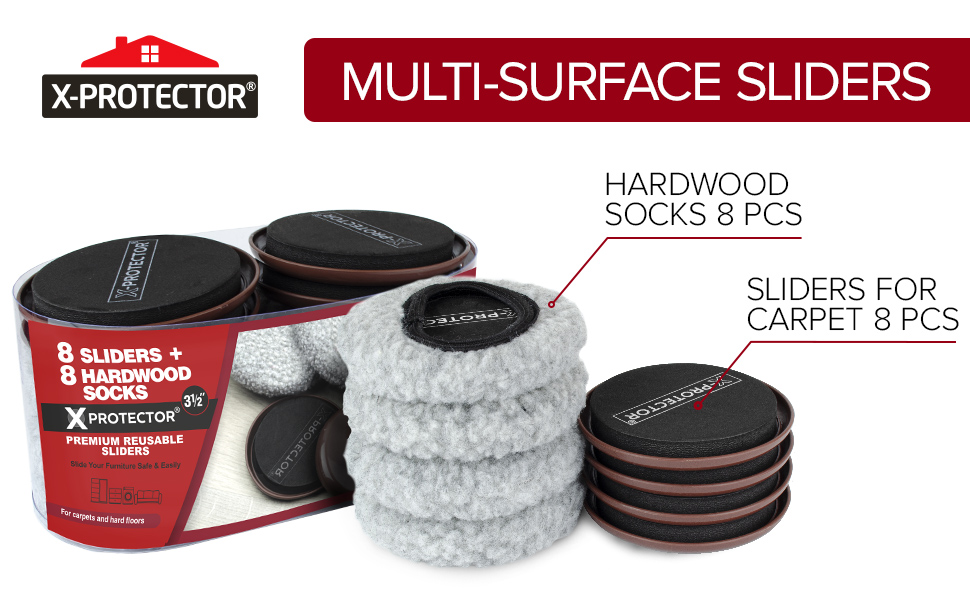 x-protector furniture sliders