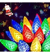 240 LED 78FT C6 Christmas String Lights, Super Long Christmas Lights Outdoor Indoor with 13 Modes...