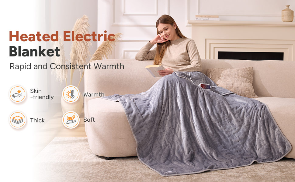 heated throw blanket