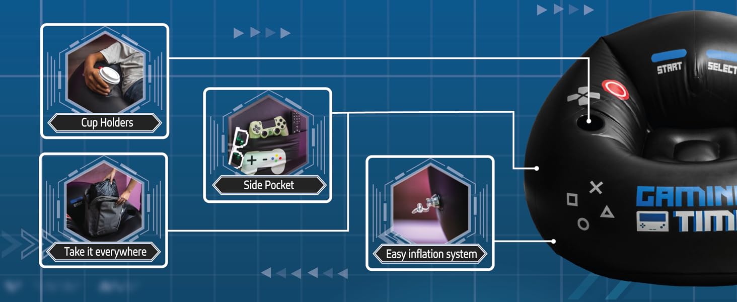 INFLATABLE CHAIR FOR KIDS