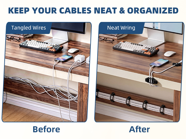 Duseu Upgrade Cable Clips