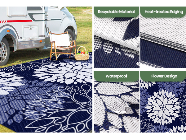 Plastic Straw Camping Rugs