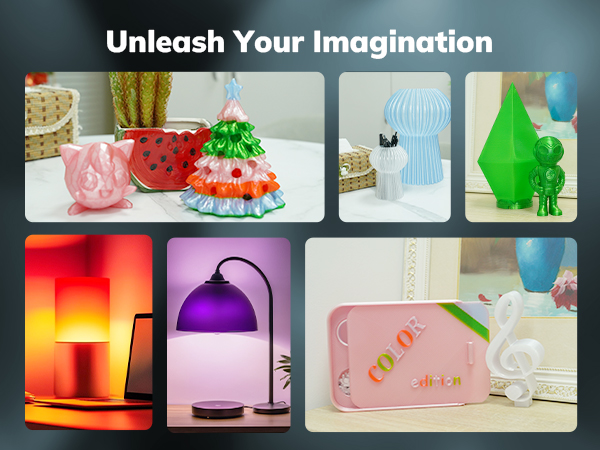 AMOLEN PETG Transparent 3D Printer Filament