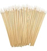 500pcs Precision Cotton Swabs with 6'' Long Sticks for Gun Cleaning, Makeup or Pets