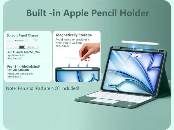 11 inch ipad case with keyboard