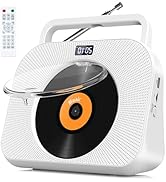 Portable CD Player with Bluetooth-Desktop CD Player for Home with Dual Speakers,Handle, CD Player...