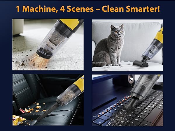 hand held vacuum cordless rechargeable