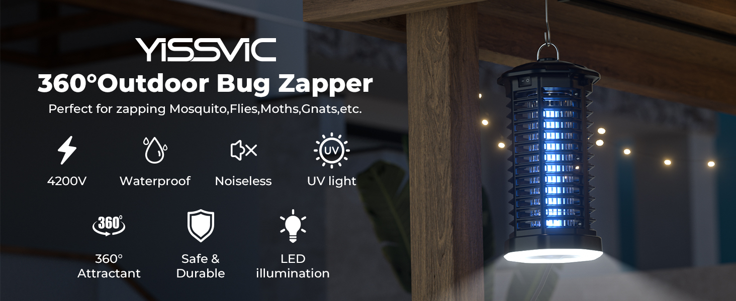 Bug Zapper Outdoor Indoor Waterproof