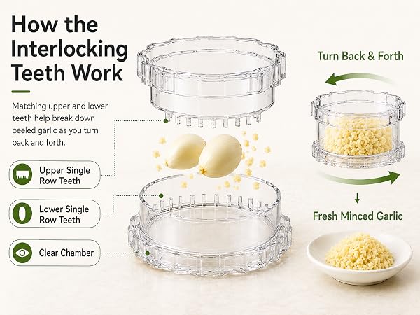 manual garlic crusher