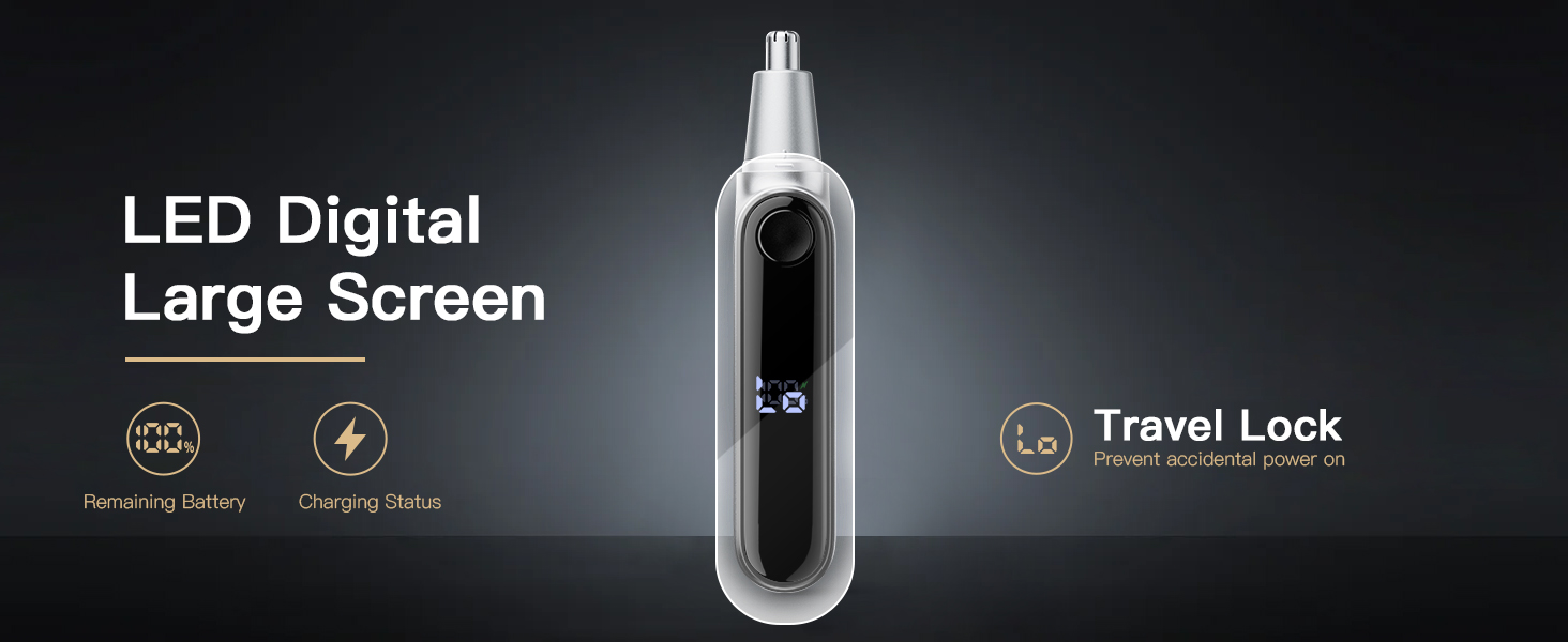 trimmer for men ear and nose