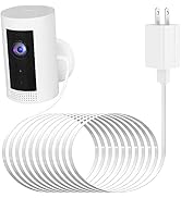 ALERTCAM Power Adapter for Ring Indoor Cam and All-New Ring Indoor Cam (2nd Gen), with 25Ft/7.5m ...