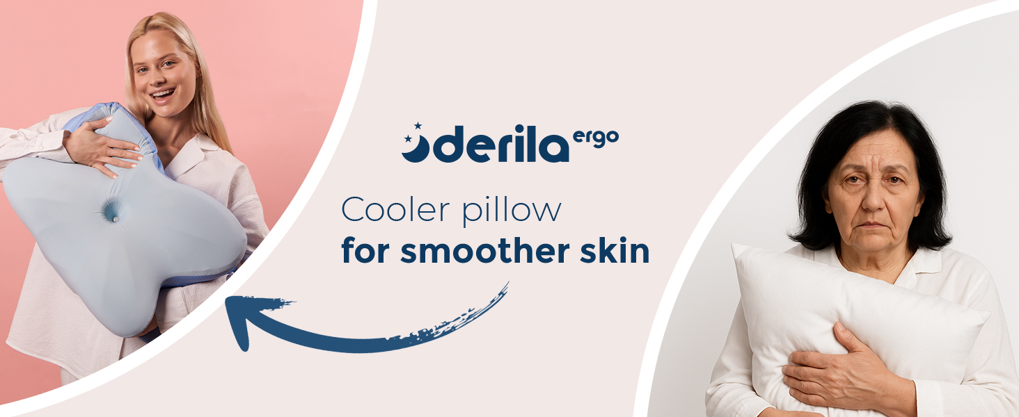 derila ergo pillow neck pillow memory foam pillows cooling pillow cervical neck pillow
