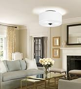 12” Modern Close to Ceiling Light