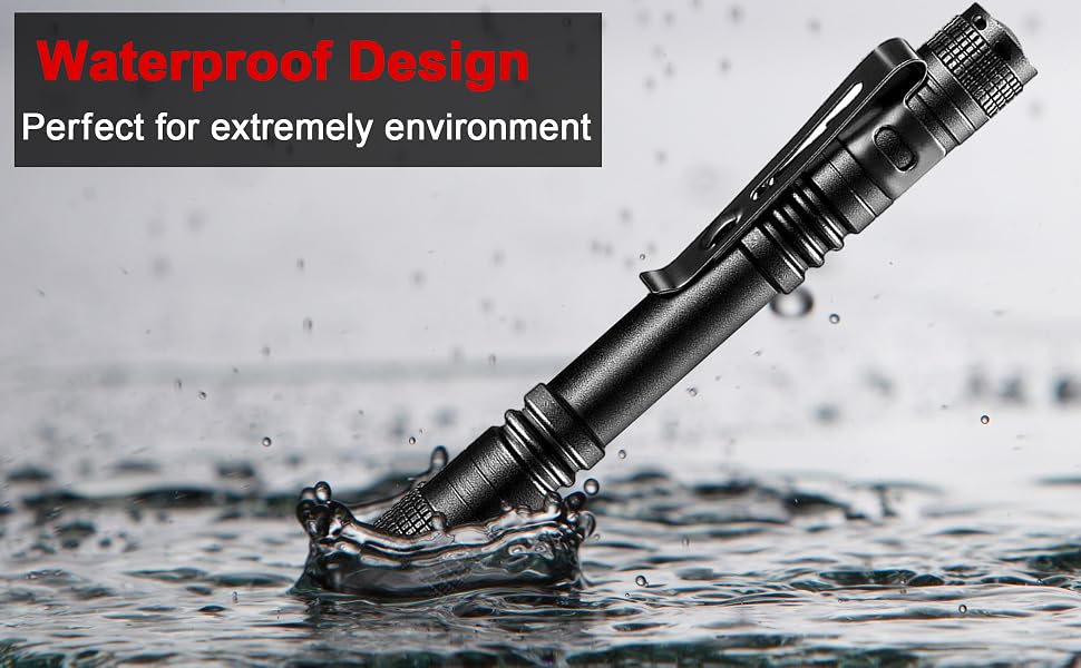 tactical pen flashlight