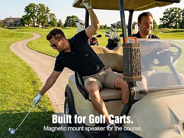 golf carts speaker