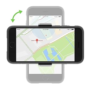 Rotates 180 Degrees for Portrait or Landscape View