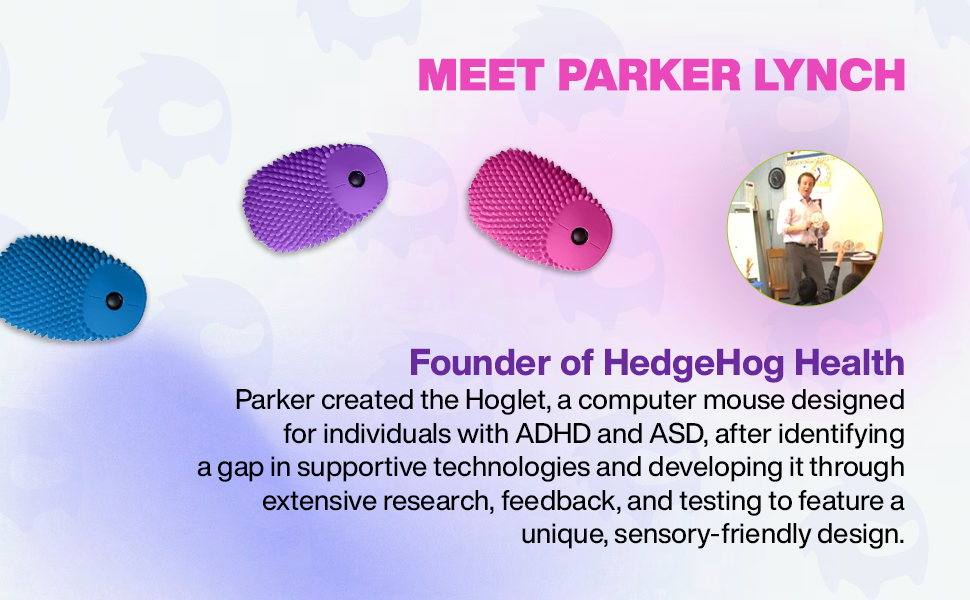 An innovative fidget created for unique learners. ?The Hoglet
