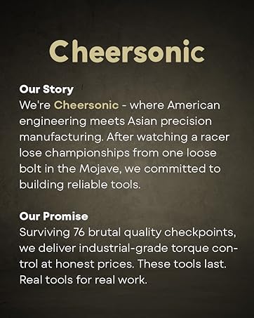 The Cheersonic Brand Story
