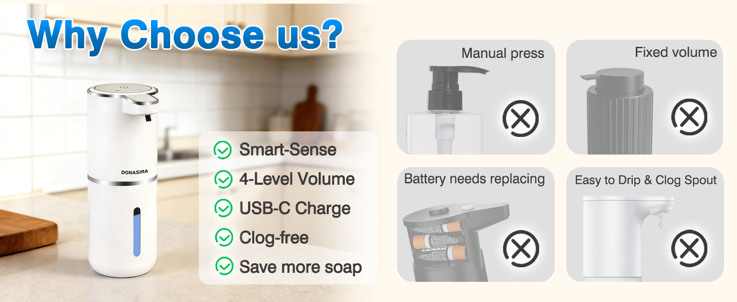automatic soap dispenser touchless