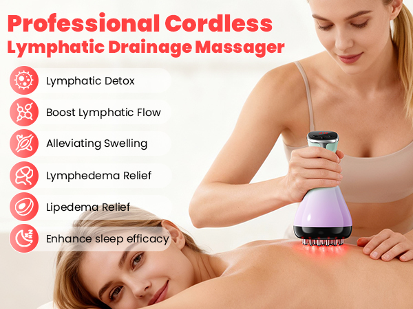 Lymphatic Drainage Massager,