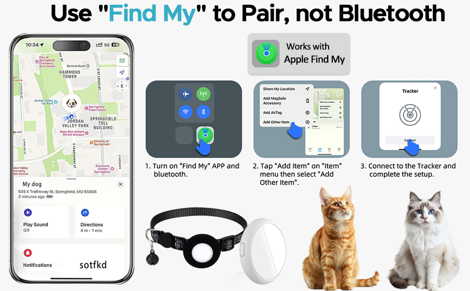 GPS Tracker for Cats