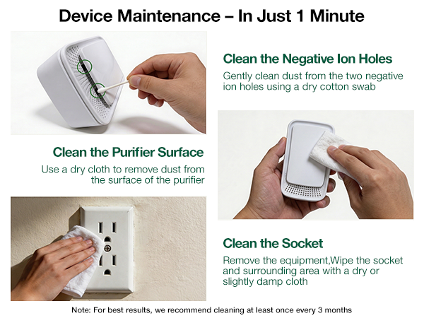 Plug In Air Ionizer Purifier for Home-121-1