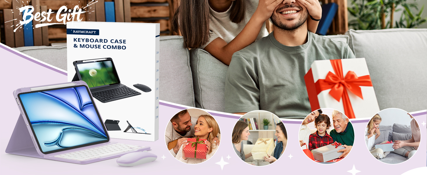 for iPad Air 11-inch M3 2025/M2 2024 and iPad Air 5th/4th