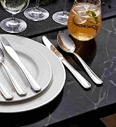 WDF 300 Pieces Silver Plastic Silverware - Plastic Silverware Heavy Duty - 100 Forks 100 Knives 1...