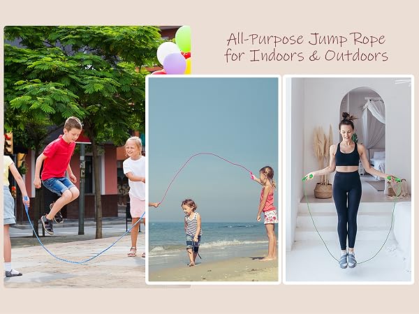Designed for maximum speed, this rope is great for both beginners and pros.