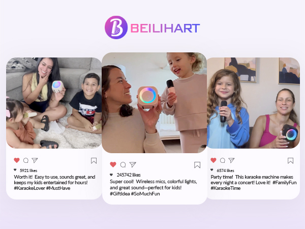 Singing Mini Karaoke Machine for Kids